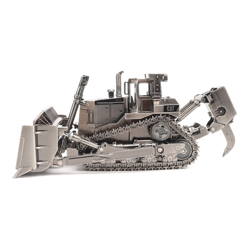 1/50 Caterpillar D11T Track-Type Tractor Dozer with Antique Silver Finish, Diecast Masters Commemorative Series