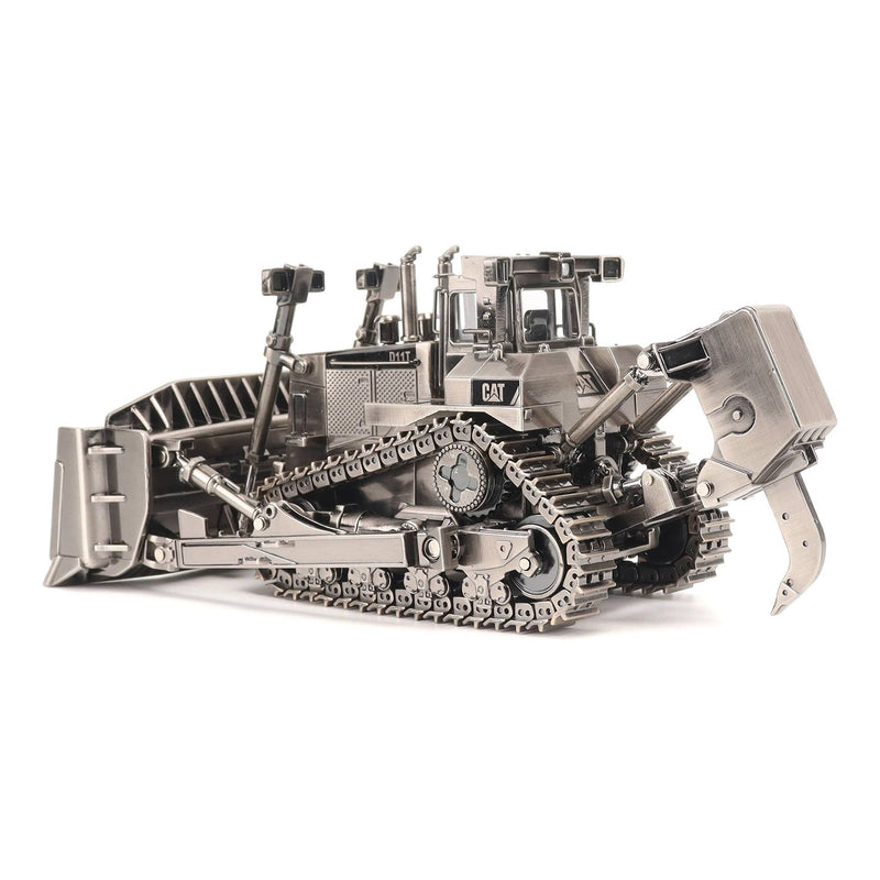 1/50 Caterpillar D11T Track-Type Tractor Dozer with Antique Silver Finish, Diecast Masters Commemorative Series