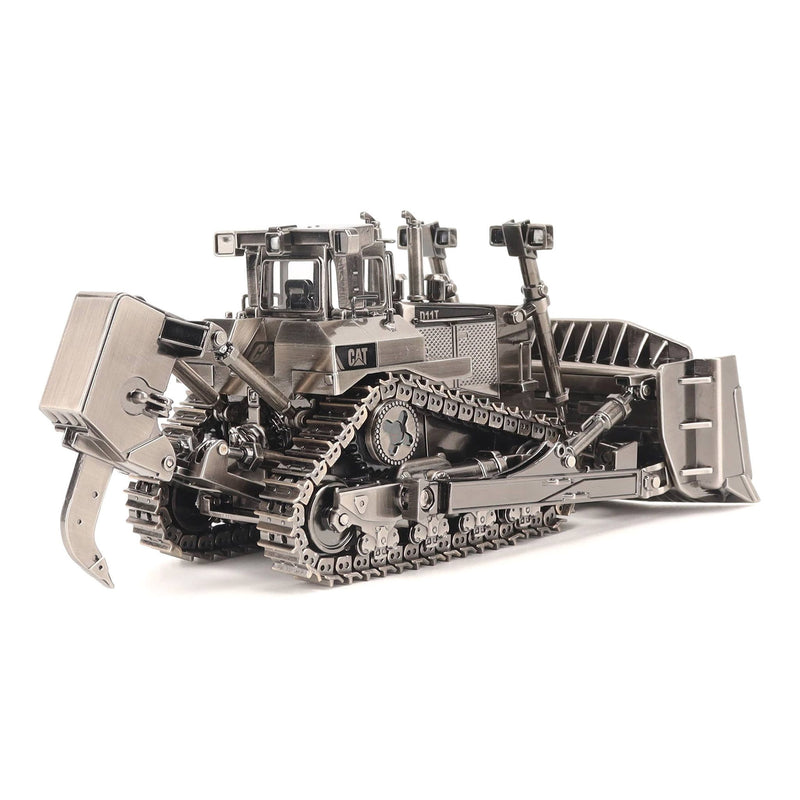 1/50 Caterpillar D11T Track-Type Tractor Dozer with Antique Silver Finish, Diecast Masters Commemorative Series