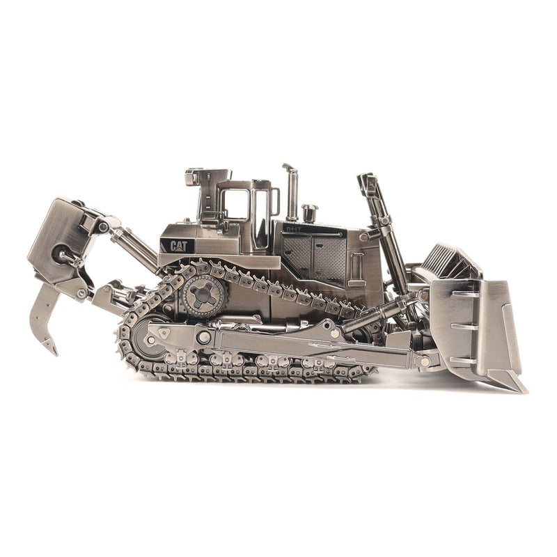 1/50 Caterpillar D11T Track-Type Tractor Dozer with Antique Silver Finish, Diecast Masters Commemorative Series