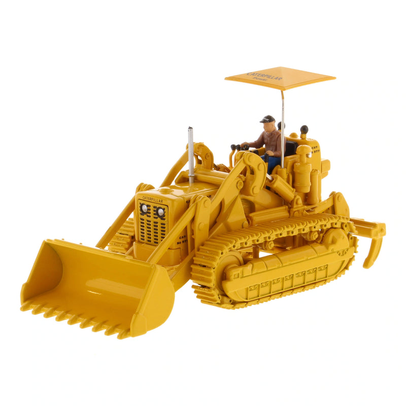 1/50 CAT 977D Traxcavator with Operator by Diecast Masters
