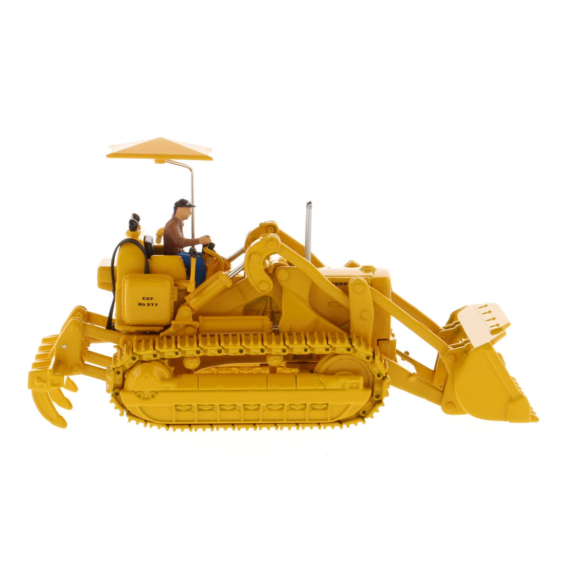 1/50 CAT 977D Traxcavator with Operator by Diecast Masters