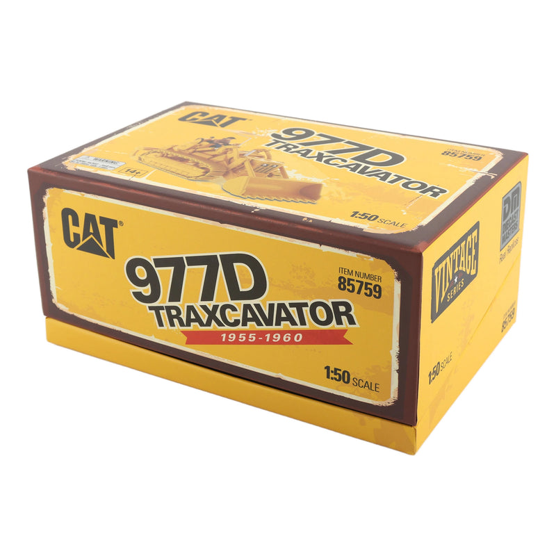 1/50 CAT 977D Traxcavator with Operator by Diecast Masters