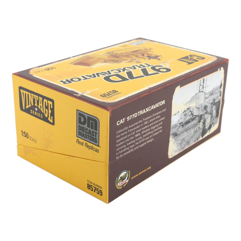 1/50 CAT 977D Traxcavator with Operator by Diecast Masters