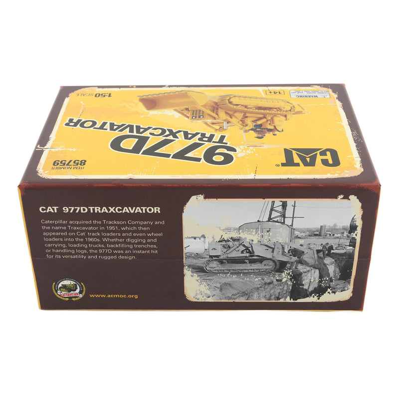 1/50 CAT 977D Traxcavator with Operator by Diecast Masters