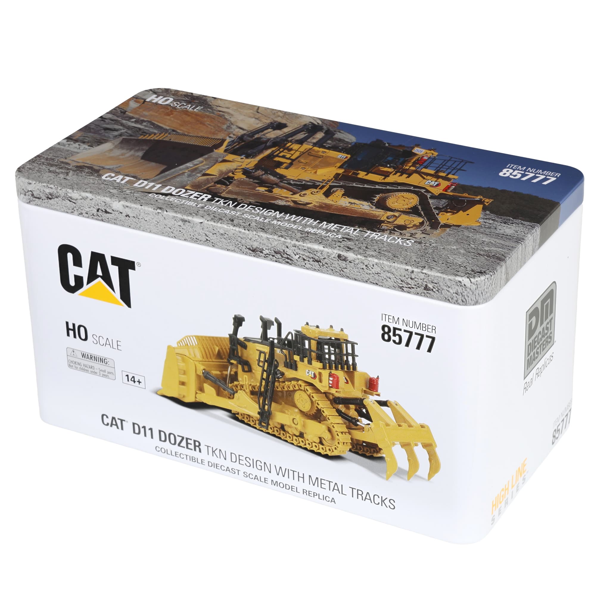85777 1/87 CAT D11 Dozer with Metal Tracks, TKN Design by Diecast