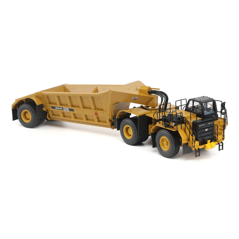 1/50 Caterpillar 775 Off-Highway Truck with Mega Bottom Dump Trailer, Diecast Masters High Line Series
