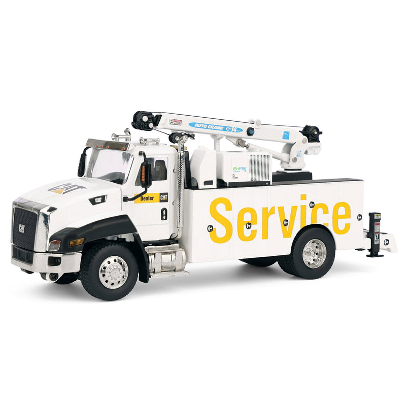 1/50 CAT CT660 Crane Truck with Titan 85 Body & Miller EnPack by Diecast Masters