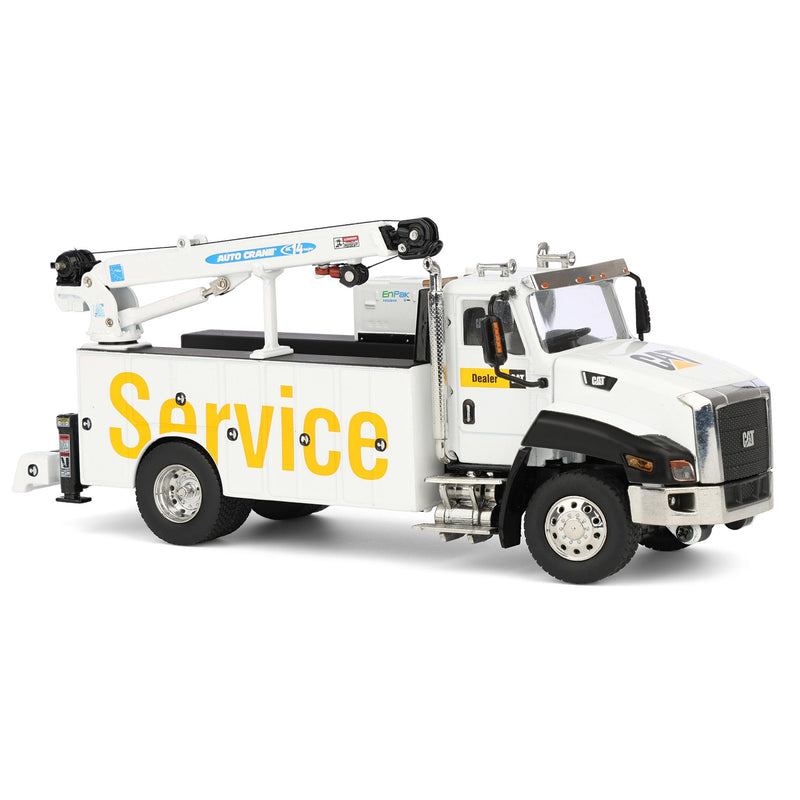1/50 CAT CT660 Crane Truck with Titan 85 Body & Miller EnPack by Diecast Masters