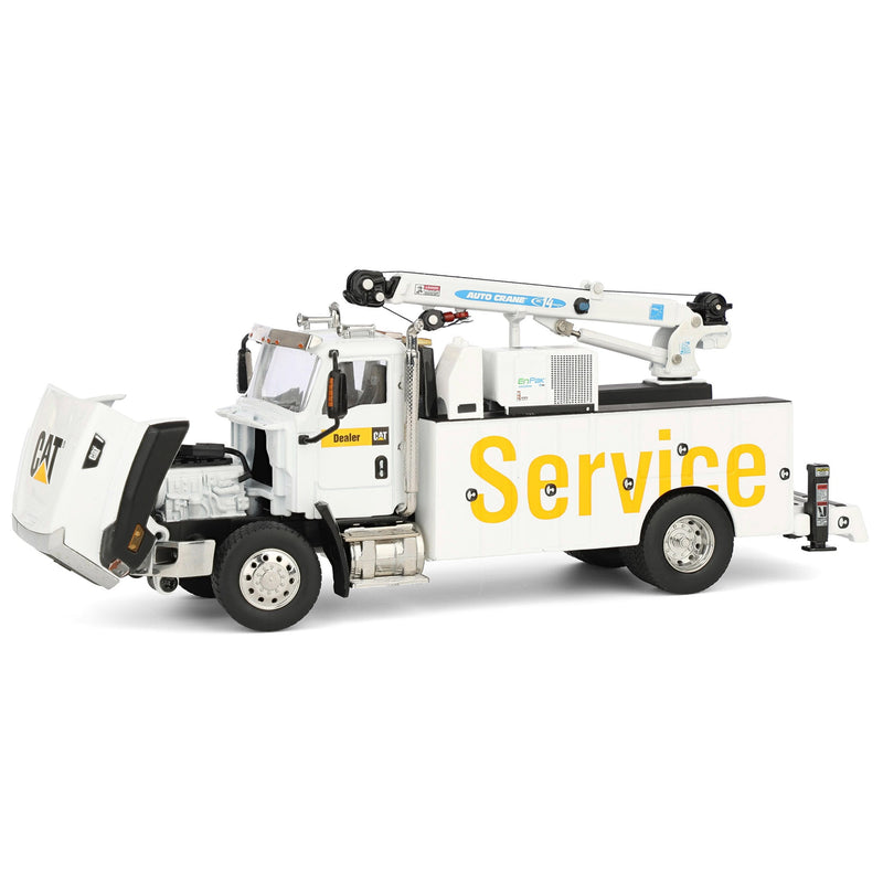 1/50 CAT CT660 Crane Truck with Titan 85 Body & Miller EnPack by Diecast Masters