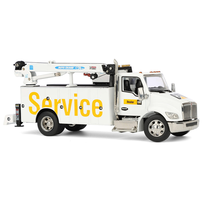 1/50 CAT Kenworth T380 Crane Truck with Titan 85 Body & Miller EnPack by Diecast Masters