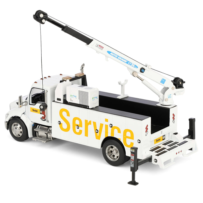 1/50 CAT Kenworth T380 Crane Truck with Titan 85 Body & Miller EnPack by Diecast Masters