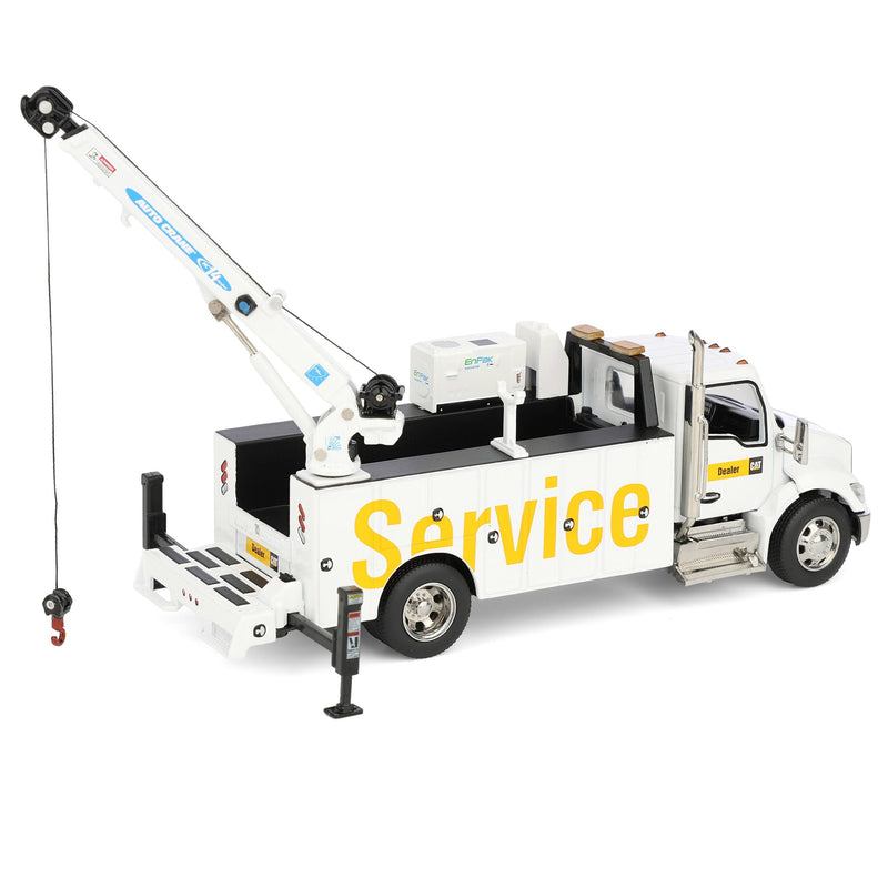 1/50 CAT Kenworth T380 Crane Truck with Titan 85 Body & Miller EnPack by Diecast Masters