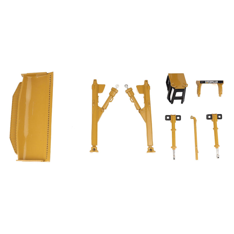 1/50 Kenworth T880 Semi Truck with Trail King TK120 Lowboy & CAT D11R Dozer, Diecast Masters Transport Series