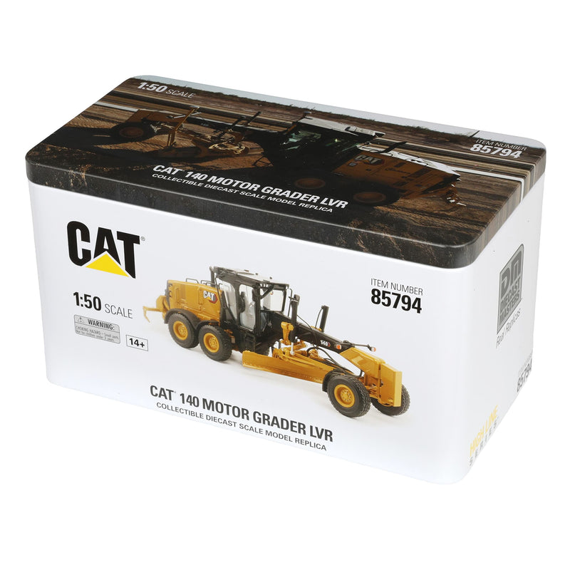 1/50 Caterpillar 140 LVR Motor Grader, Diecast Masters High Line Series