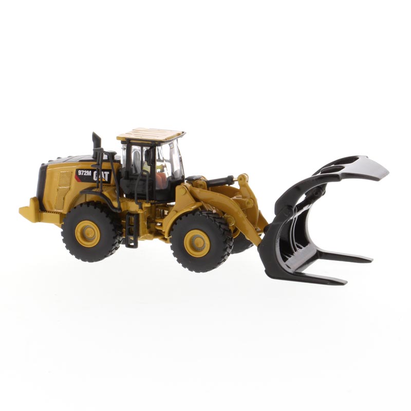 (B&D) - 1/87 High Detail Caterpillar 972M Wheel Loader with Log Fork - Damaged Item