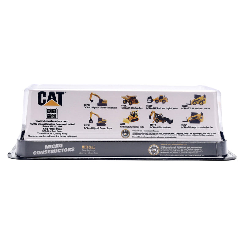 CAT Micro Constructors Set with Excavator, Off Highway Truck, Wheel Loader & Skid Steer Loader by Diecast Masters