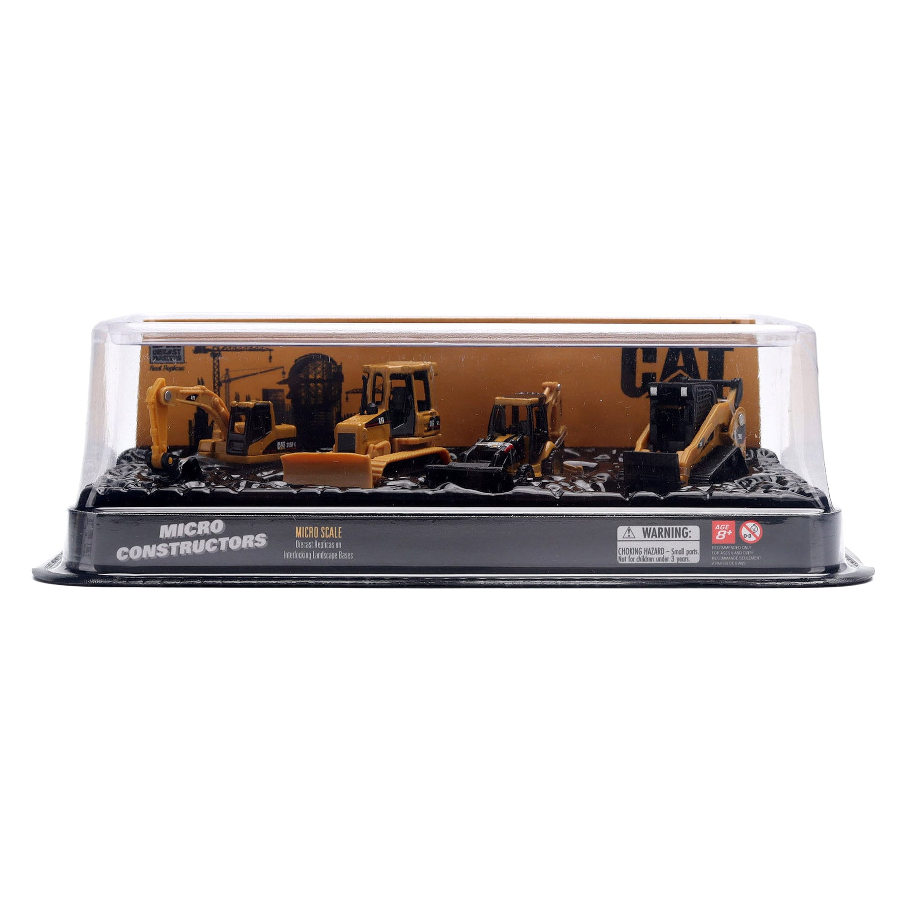 CAT Micro Constructors Set with Excavator, Tractor, Backhoe Loader & T ...