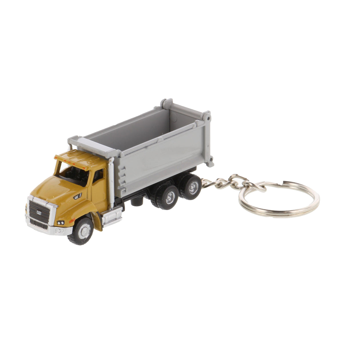 CAT Ox Stampede Micro Dump Truck Keychain by Diecast Masters — Outback Toys