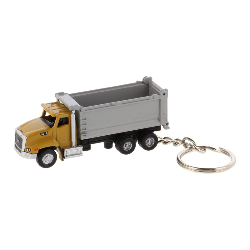 CAT Ox Stampede Micro Dump Truck Keychain by Diecast Masters