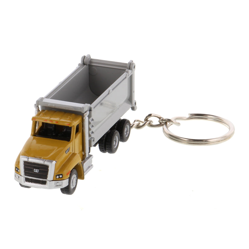 CAT Ox Stampede Micro Dump Truck Keychain by Diecast Masters