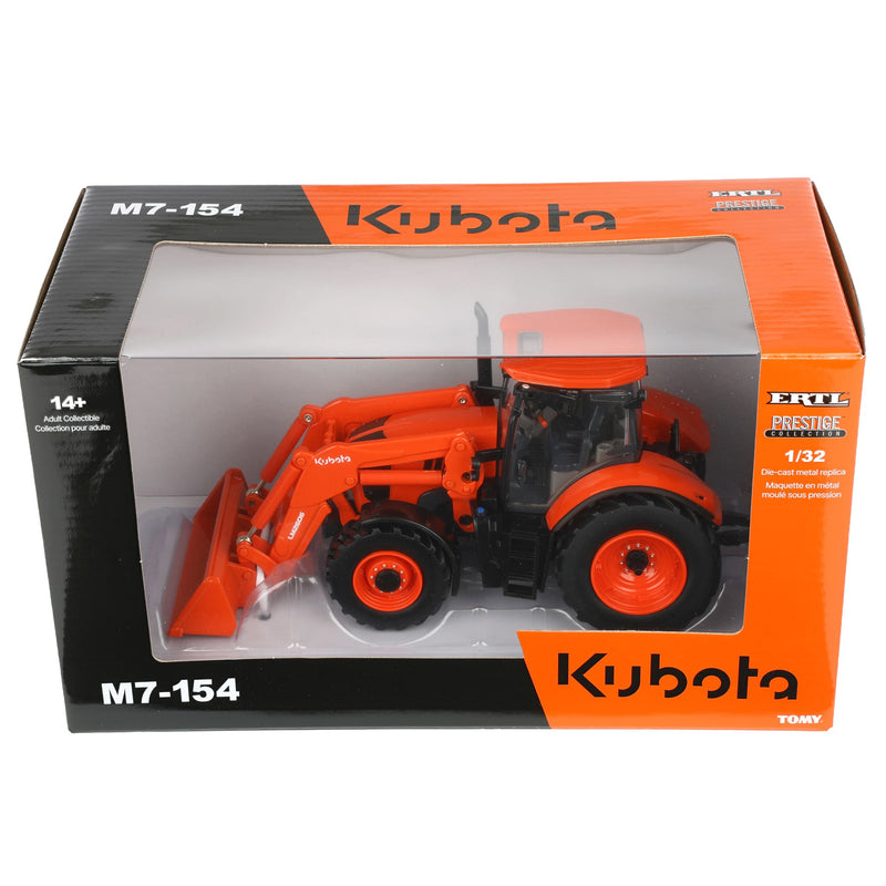 1/32 Kubota M7-154 Tractor with Loader, ERTL Prestige Collection