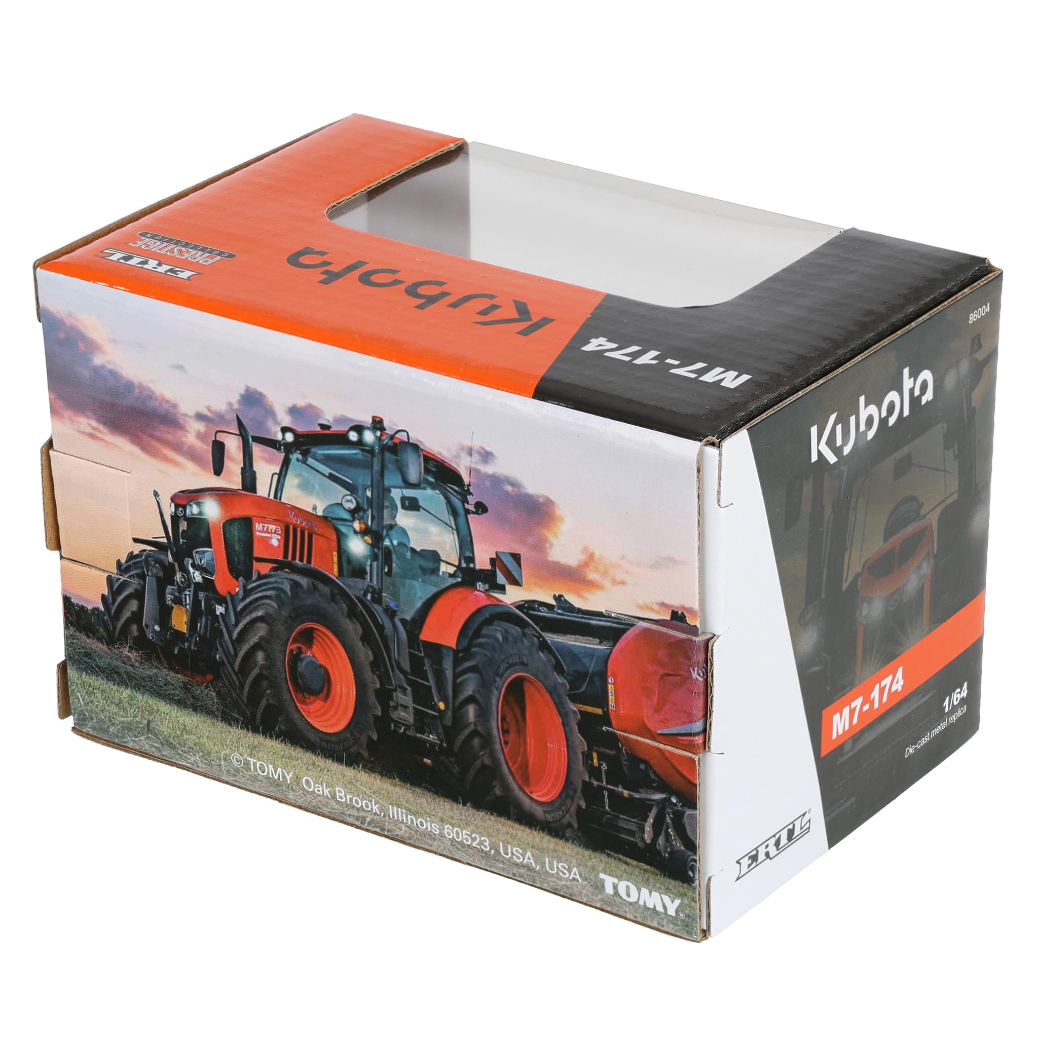 1/64 Kubota M7-174 Tractor with Rear Duals, ERTL Prestige