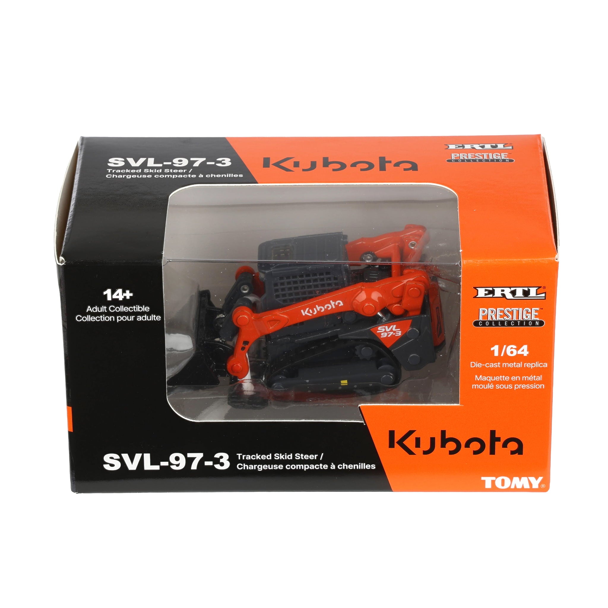 1/64 Kubota SVL97-3 Tracked Skid Loader, ERTL Prestige Collection