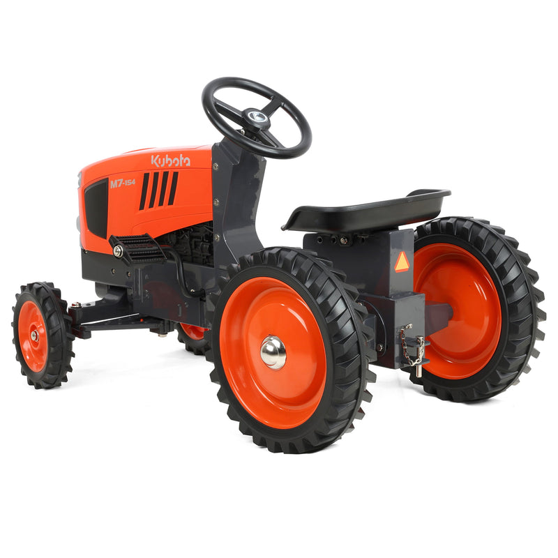Kubota M7-174 Pedal Tractor with Wide Front & MFD by ERTL