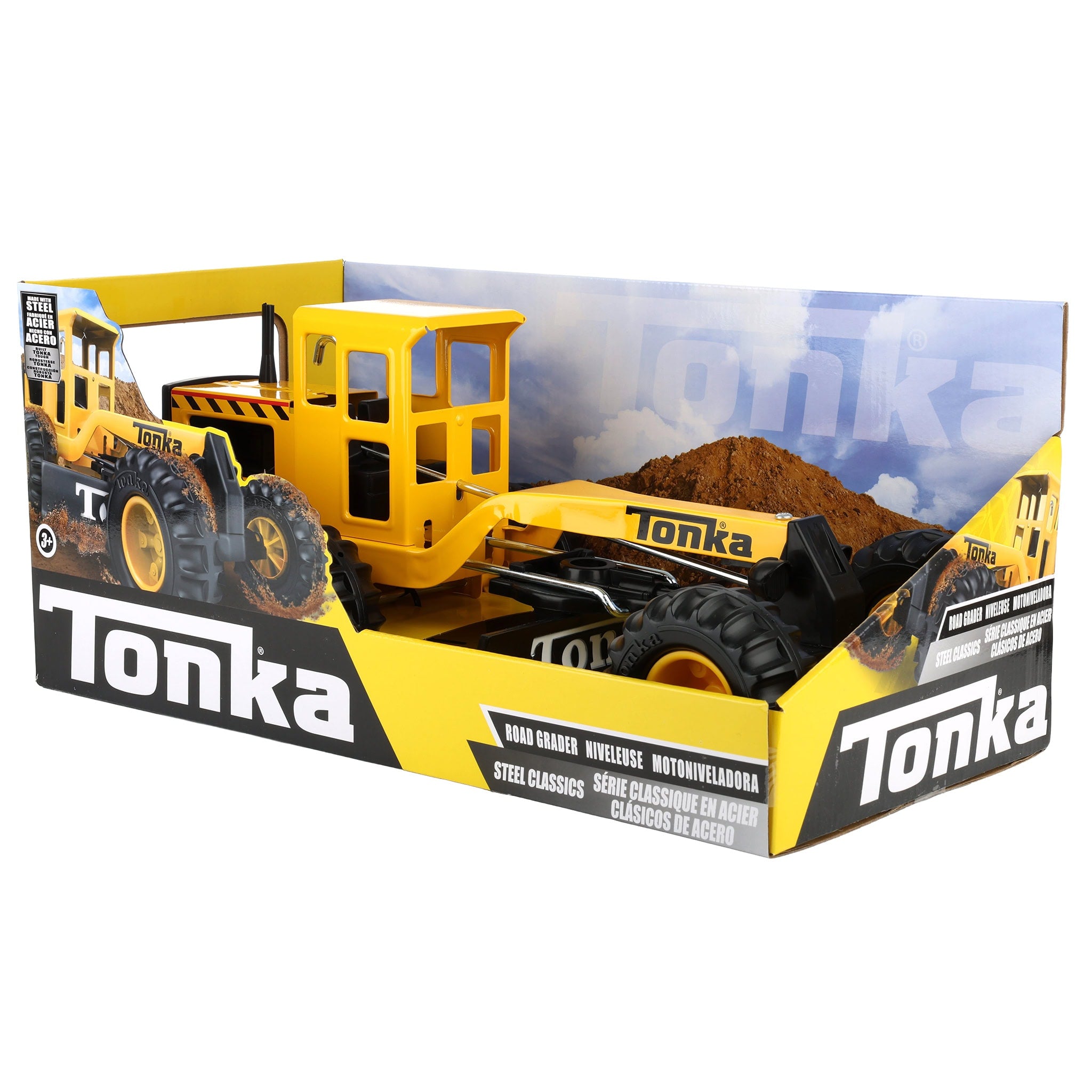 Tonka Steel Classics Road Grader — Outback Toys