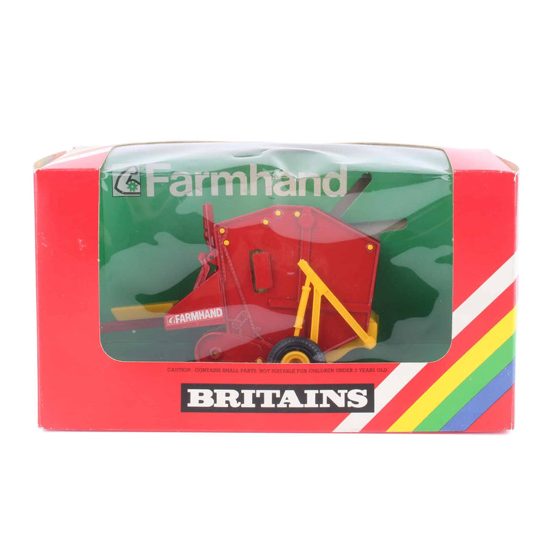 (B&D) 1/32 Red Vermeer Farmhand Round Baler by Britians - Damaged Item