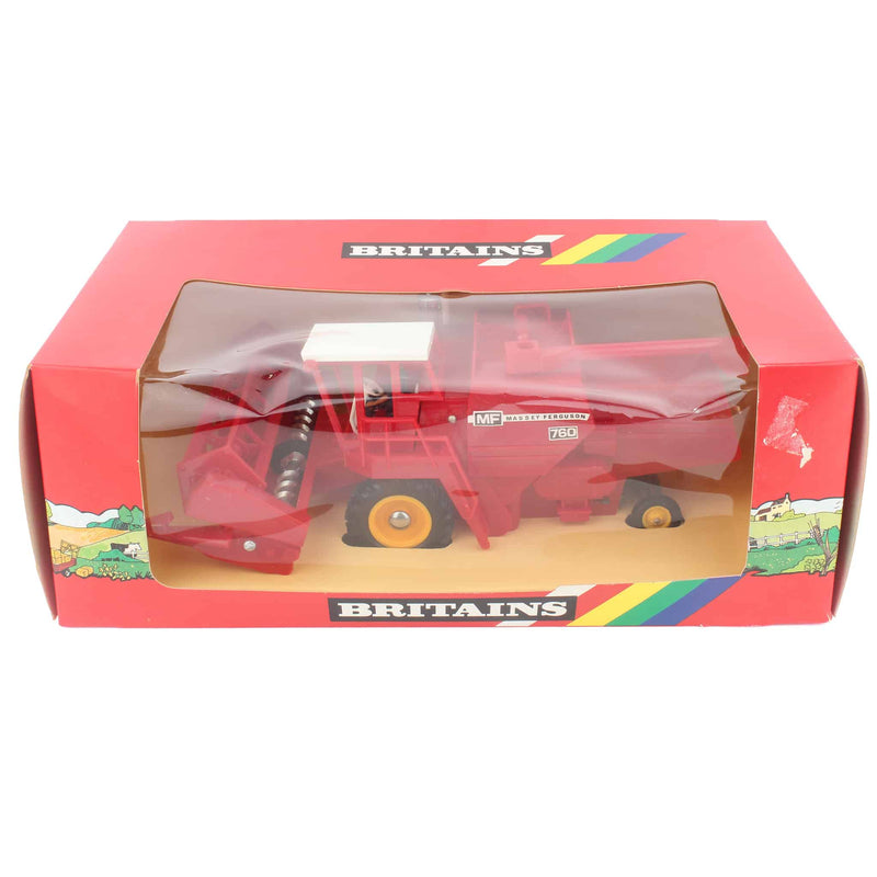 1/32 Massey Ferguson 760 Combine with Grain Header and Driver by Britains
