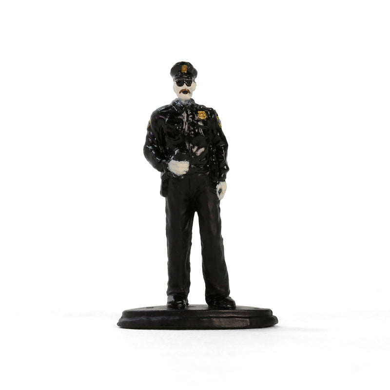 1/64 1985 GMC Suburban 2500, NYC Transit Police Department with Officer, Hobby Shop Series 16