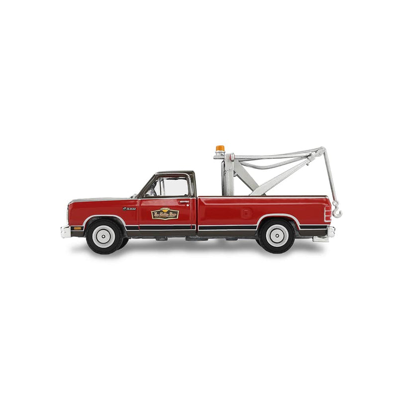 1/64 1983 Dodge Ram D-100 Royal SE with Drop-In Tow Hook and Work Lights, The Hobby Shop Series 17 by Greenlight Collectibles