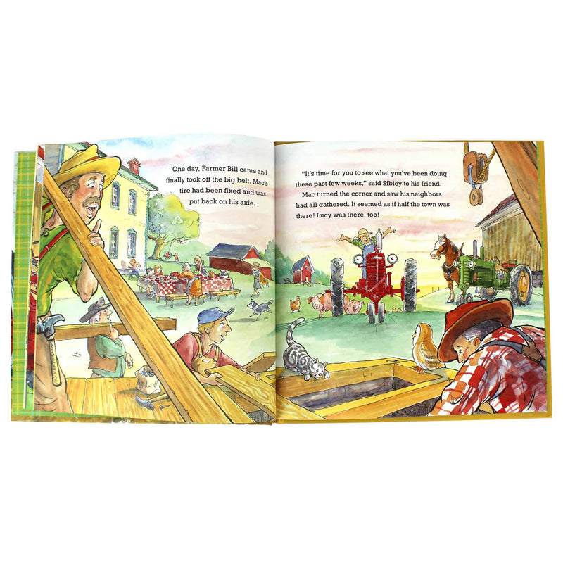 Tractor Mac "Builds a Barn" by Billy Steers