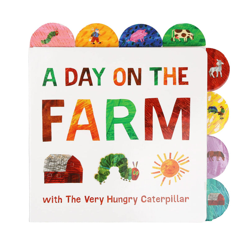 A Day on the Farm with The Very Hungry Caterpillar by Eric Carle - Board Book