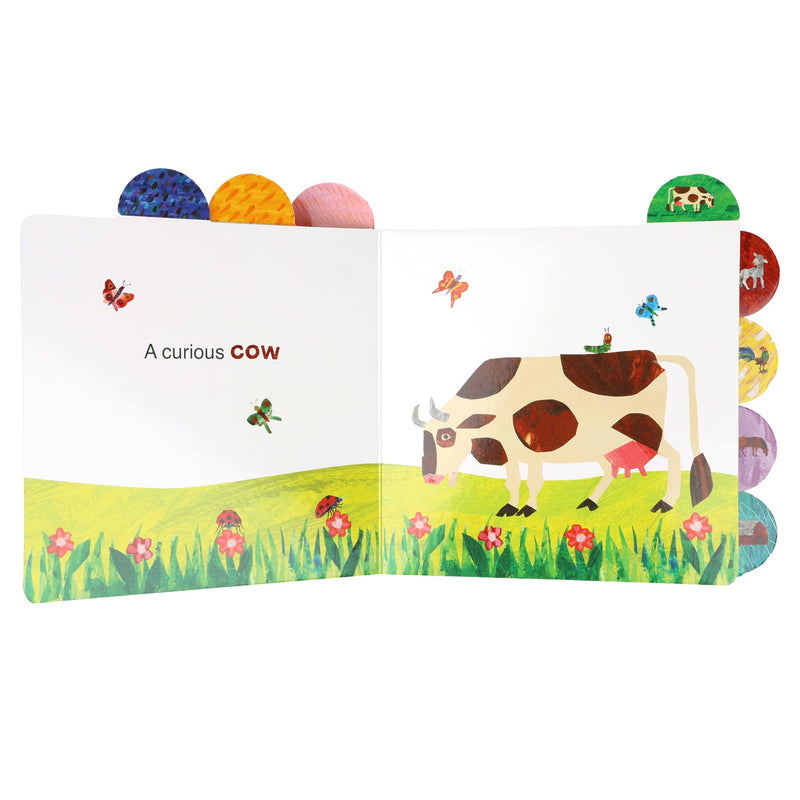A Day on the Farm with The Very Hungry Caterpillar by Eric Carle - Board Book