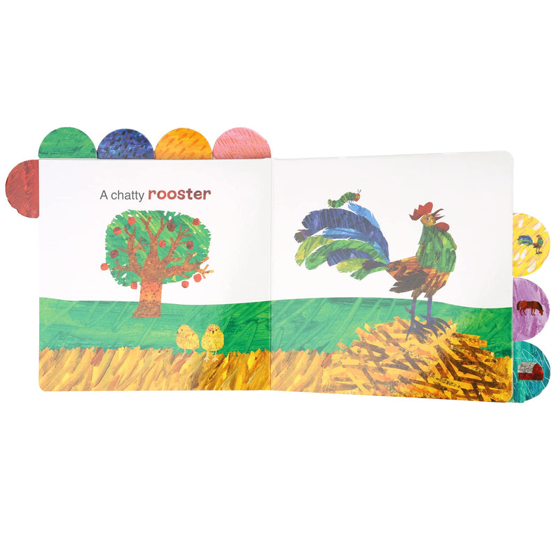 A Day on the Farm with The Very Hungry Caterpillar by Eric Carle - Board Book