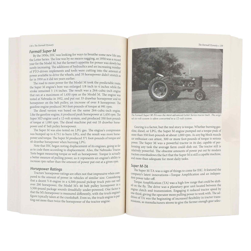 The Farmall Dynasty 218 Page Book by Lee Klancher