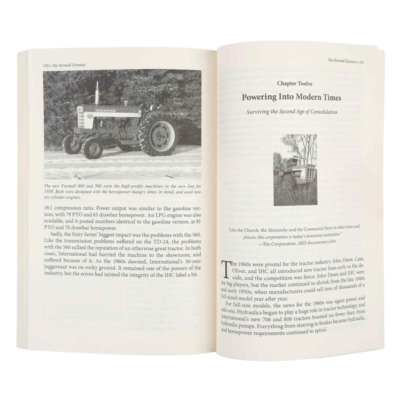 The Farmall Dynasty 218 Page Book by Lee Klancher