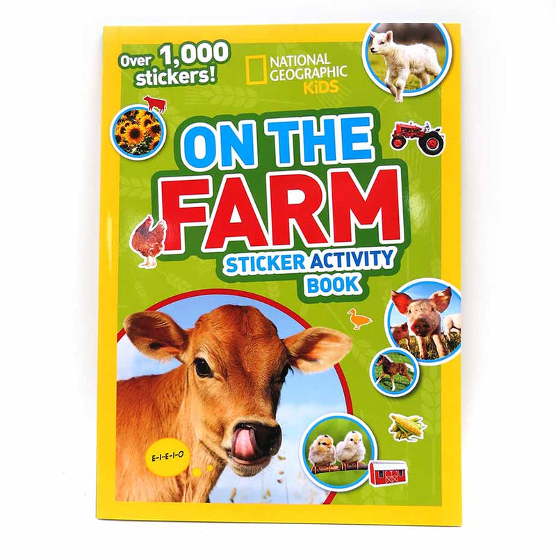 National Geographic Kids On the Farm Sticker Activity Book