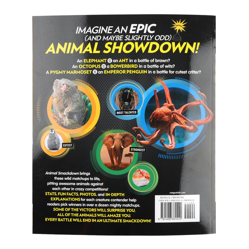 Animal Smackdown by Emily Krieger - Paperback Book