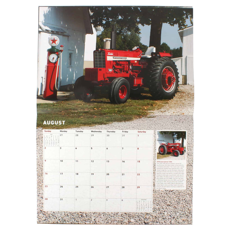 2026 Farmall Tractors 12 Month Calendar, 17in x 12in