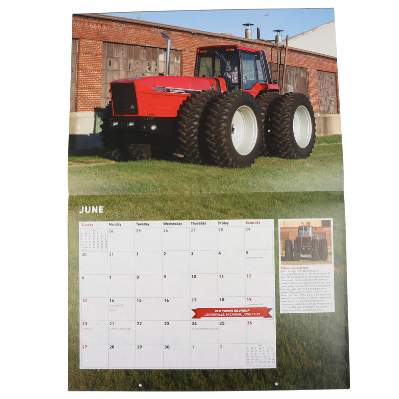 2027 Farmall Tractors 12 Month Calendar, 17in x 12in