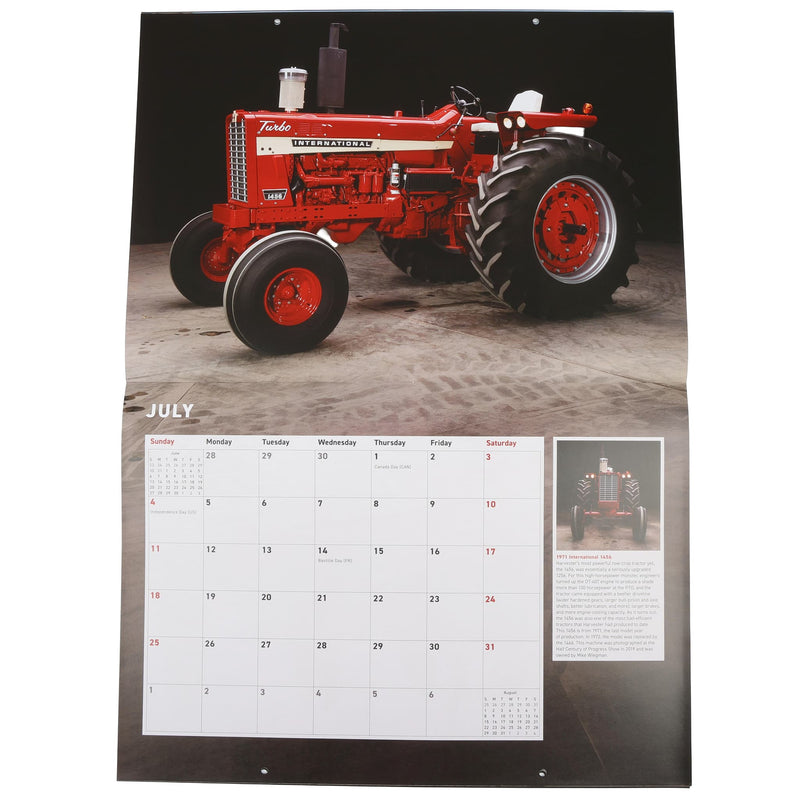 2027 Farmall Tractors 12 Month Calendar, 17in x 12in