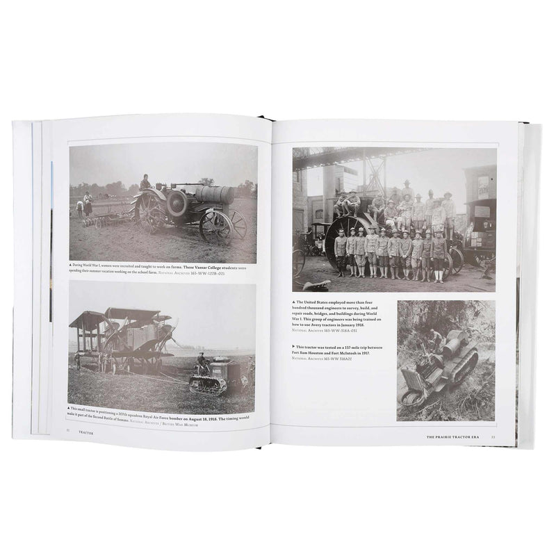 Limited Edition Red Cover Tractor Book by Lee Klancher