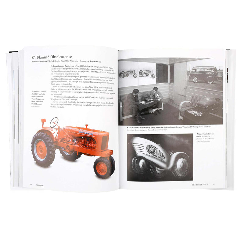 Limited Edition Red Cover Tractor Book by Lee Klancher