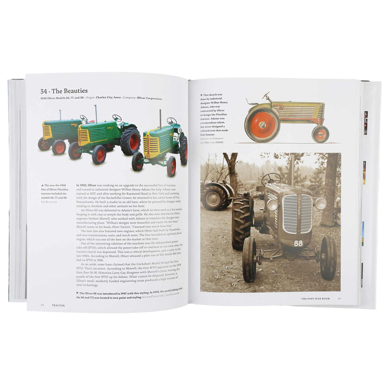Limited Edition Red Cover Tractor Book by Lee Klancher
