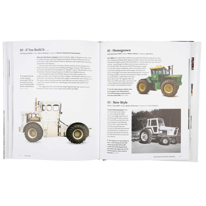 Limited Edition Red Cover Tractor Book by Lee Klancher