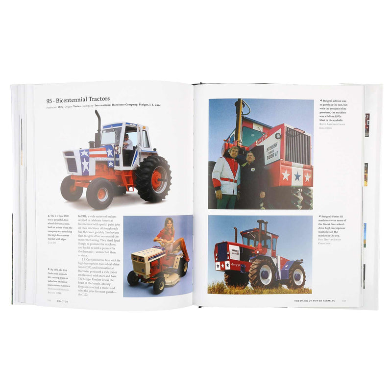 Limited Edition Red Cover Tractor Book by Lee Klancher